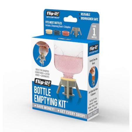 Flip-It Flip-it! Gray Polypropylene Bottle Emptying Kit FL4X1HBB